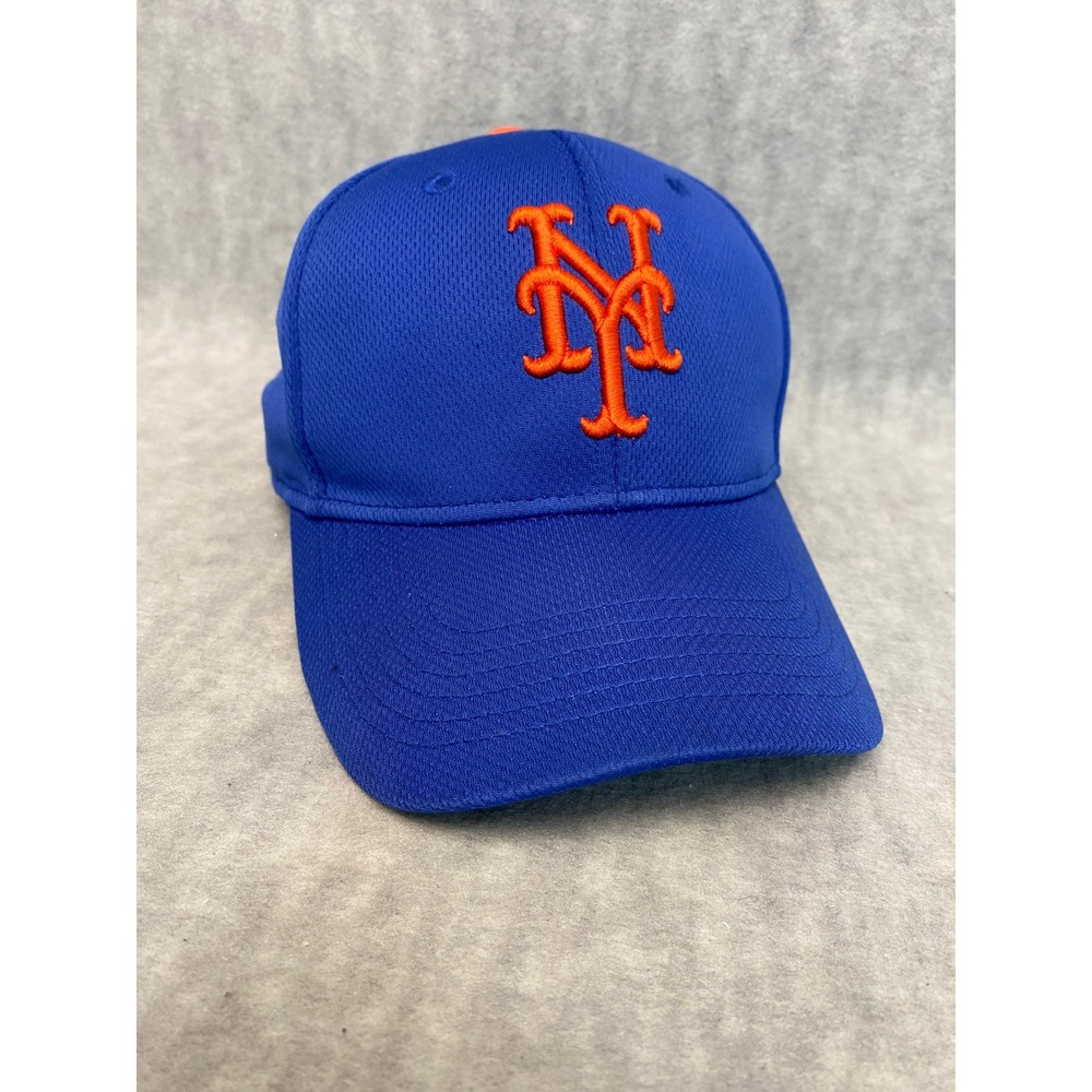 New York Mets‎ MLB Baseball Cap Youth Kids Adjustable Blue Orange Hat Authentic